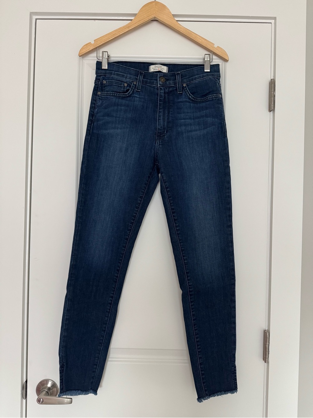Principle Women's Dark Blue Ankle Skinny Jeans
